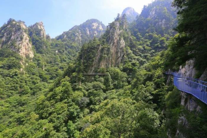 平顶山尧山风景区 平顶山尧山风景区